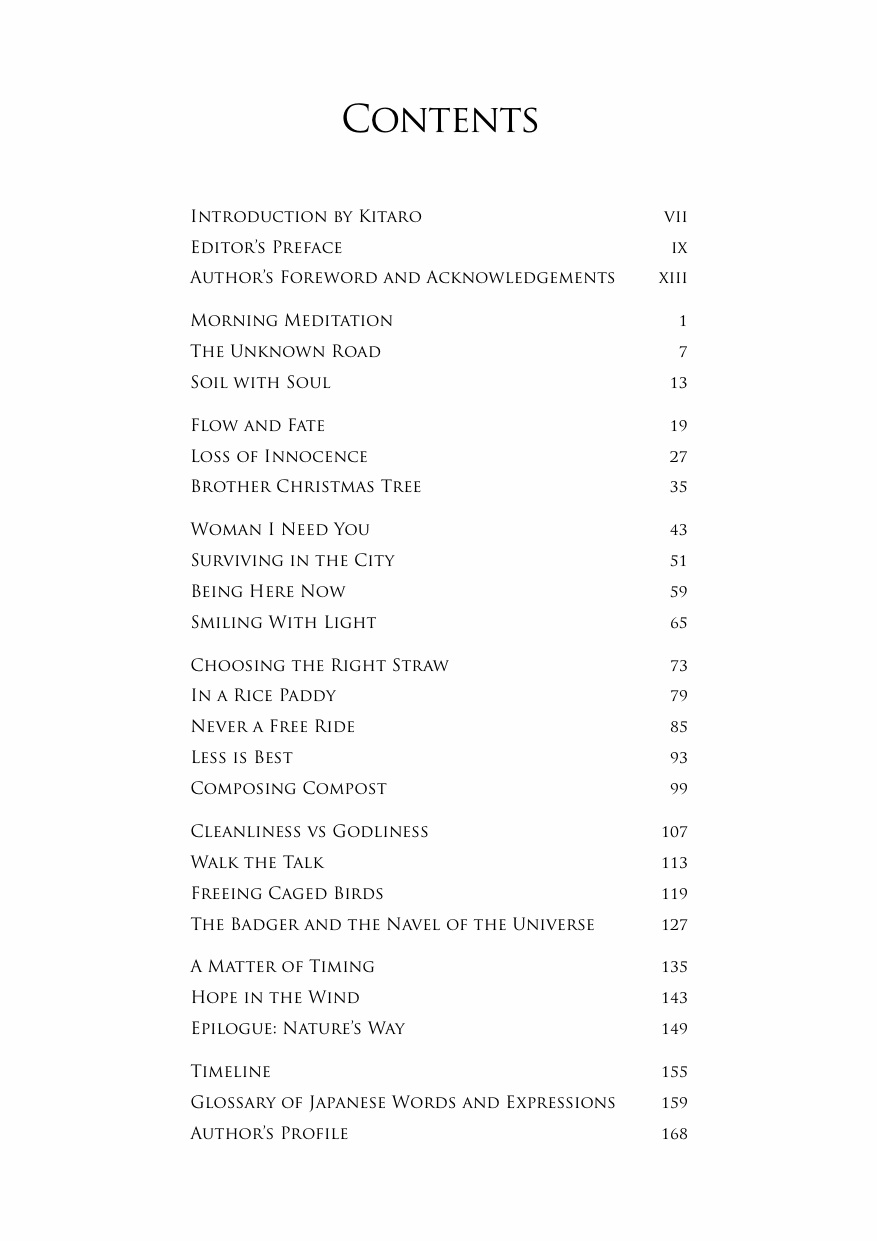 Whisper of the Land contents